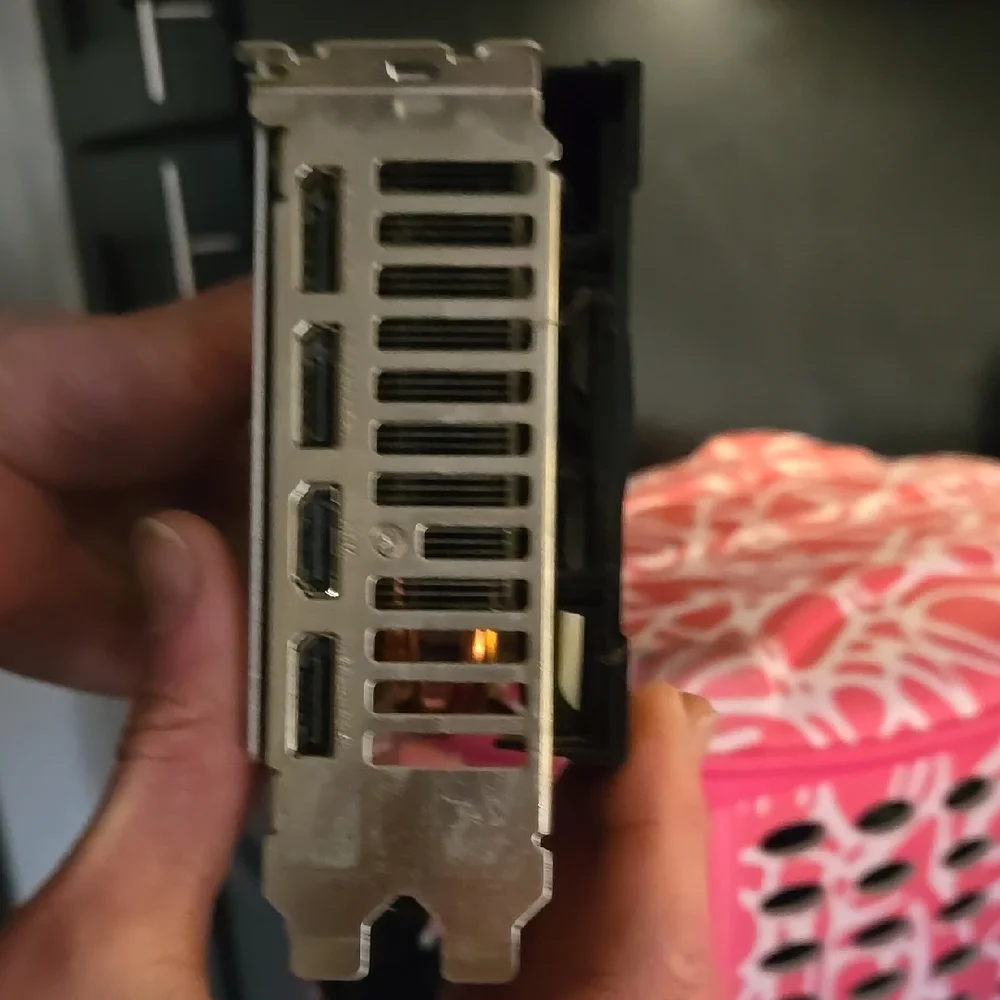 Graphics Card - Silver and Black